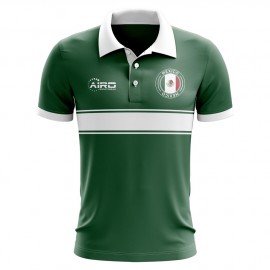 Mexico Concept Stripe Polo Shirt (Green)