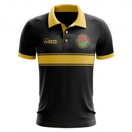 Vanuatu Concept Stripe Polo Shirt (Black) - Kids