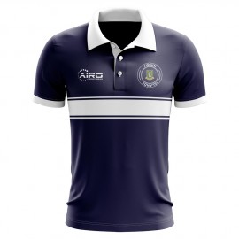 Virgin Islands Concept Stripe Polo Shirt (Navy) - Kids