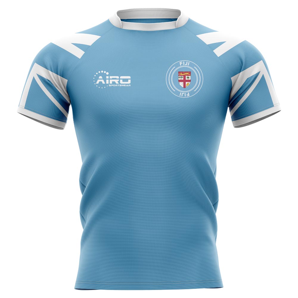 2023-2024 Fiji Flag Concept Rugby Shirt - Little Boys