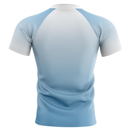 2023-2024 Fiji Home Concept Rugby Shirt - Kids (Long Sleeve)