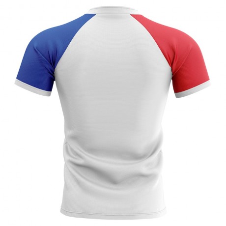 2023-2024 France Flag Concept Rugby Shirt - Womens