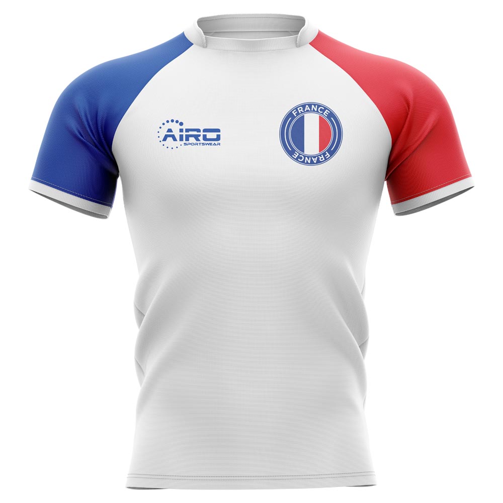 2023-2024 France Flag Concept Rugby Shirt - Kids (Long Sleeve)