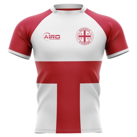 2023-2024 Georgia Flag Concept Rugby Shirt - Baby