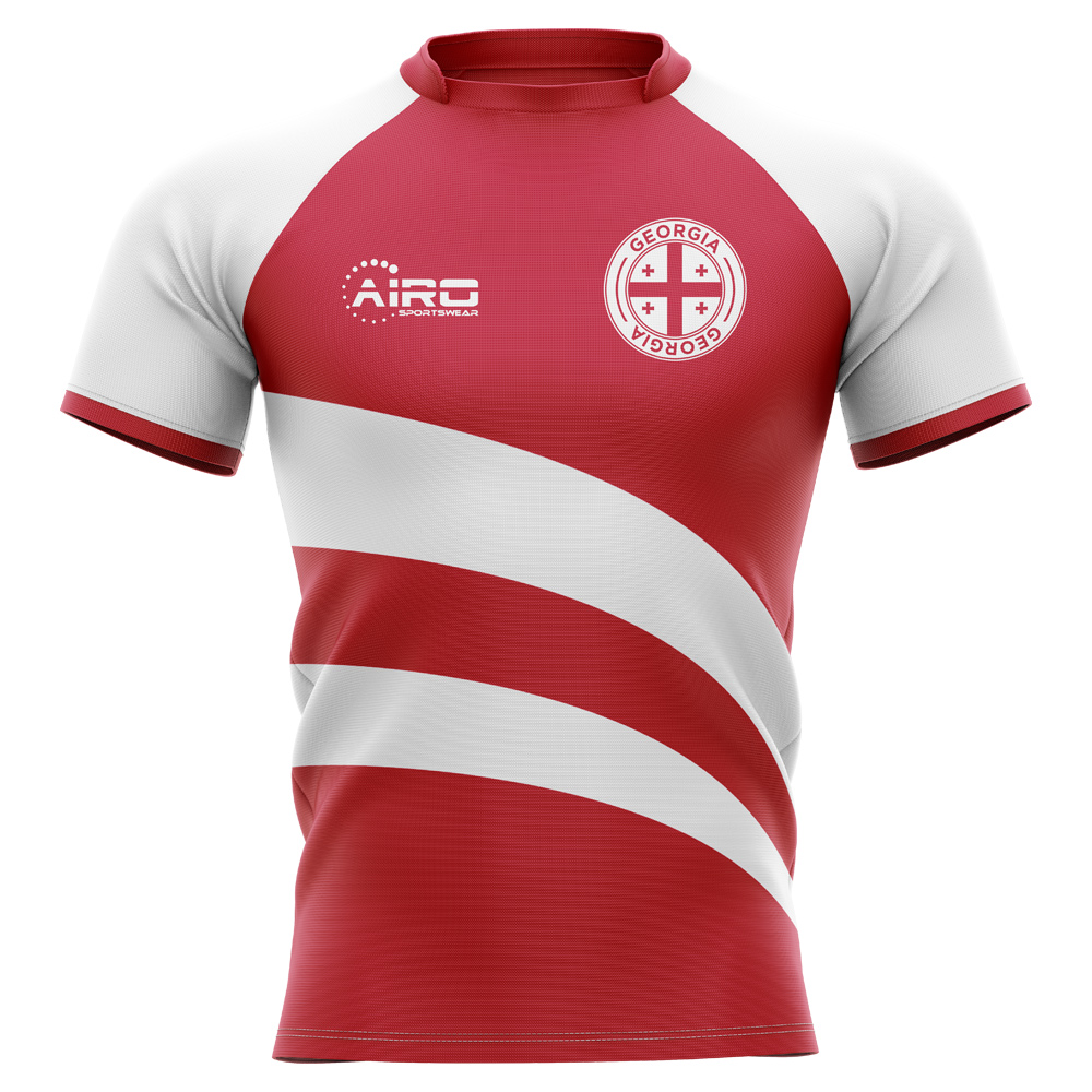 2023-2024 Georgia Home Concept Rugby Shirt - Adult Long Sleeve
