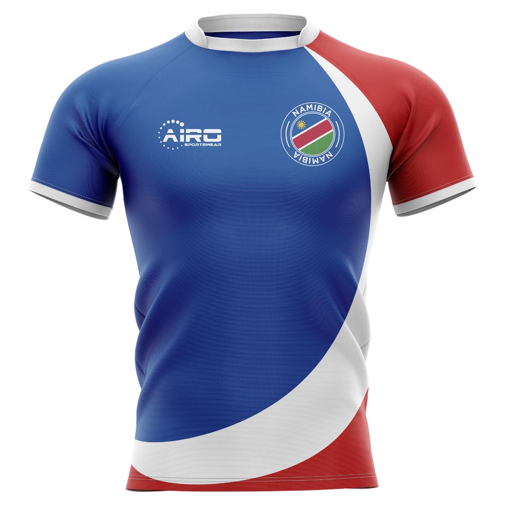 2023-2024 Namibia Home Concept Rugby Shirt - Adult Long Sleeve