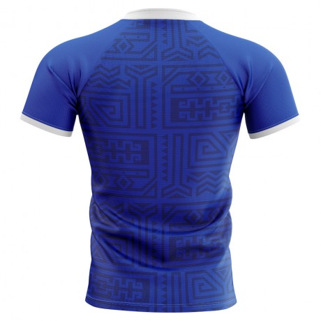 2023-2024 Samoa Home Concept Rugby Shirt - Adult Long Sleeve