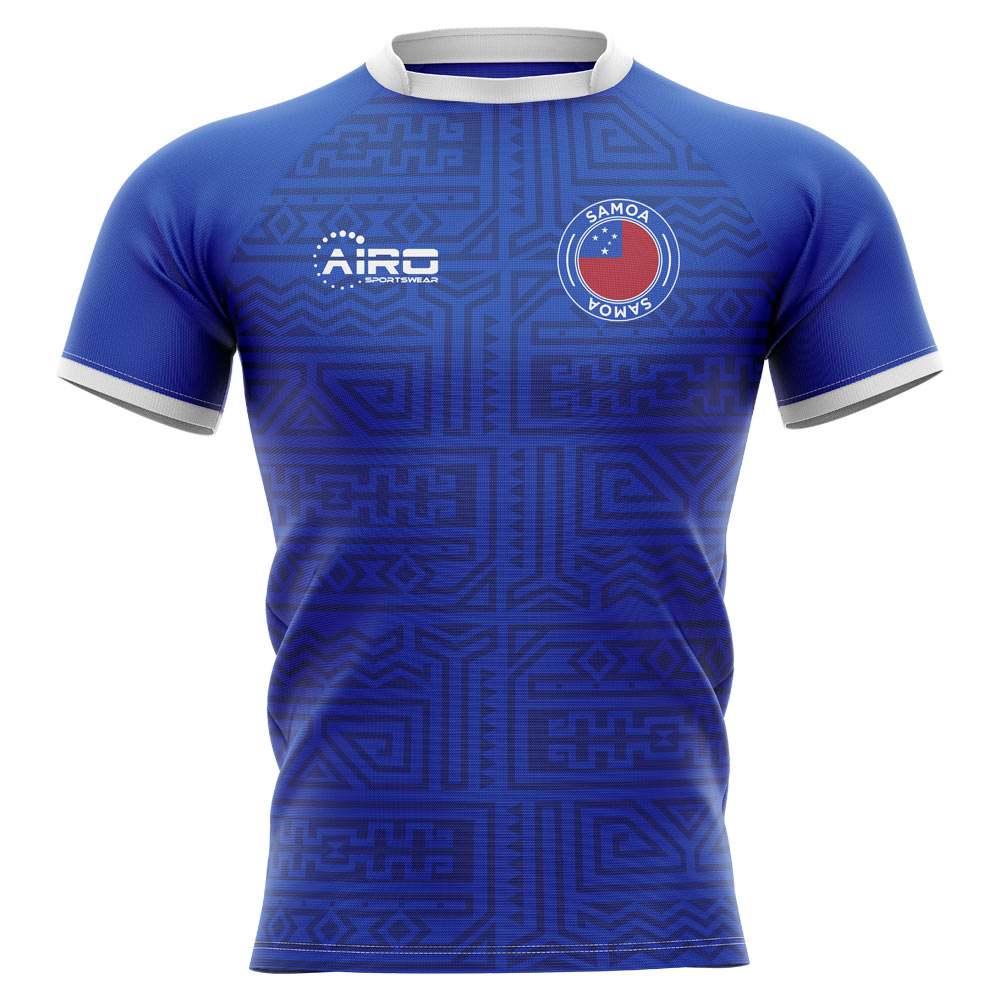 2023-2024 Samoa Home Concept Rugby Shirt - Womens