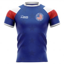 2023-2024 United States USA Home Concept Rugby Shirt - Adult Long Sleeve