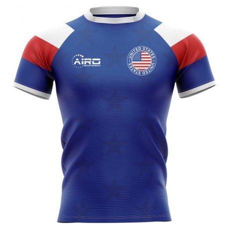2023-2024 United States USA Home Concept Rugby Shirt - Kids
