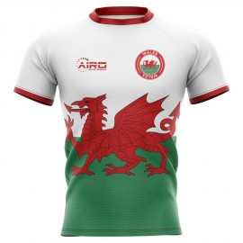 2020-2021 Wales Flag Concept Rugby Shirt