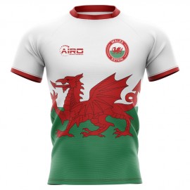 2023-2024 Wales Flag Concept Rugby Shirt