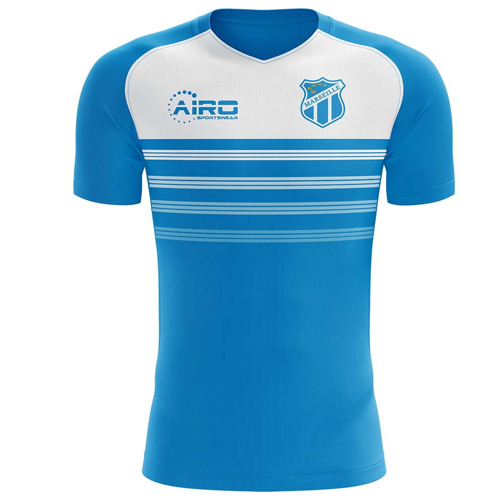 2022-2023 Marseille Away Concept Football Shirt - Kids (Long Sleeve)