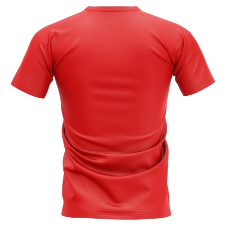 2025-2026 China Home Concept Football Shirt - Kids (Long Sleeve)