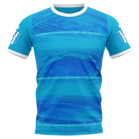 2023-2024 Racing Club Stadium Concept Football Shirt - Kids (Long Sleeve)