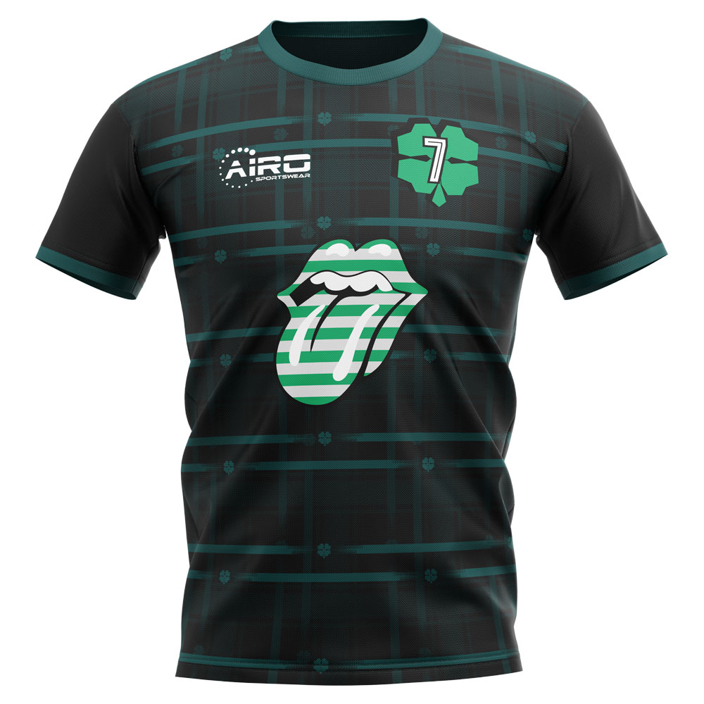 2020-2021 Celtic Henrik Larsson Concept Football Shirt