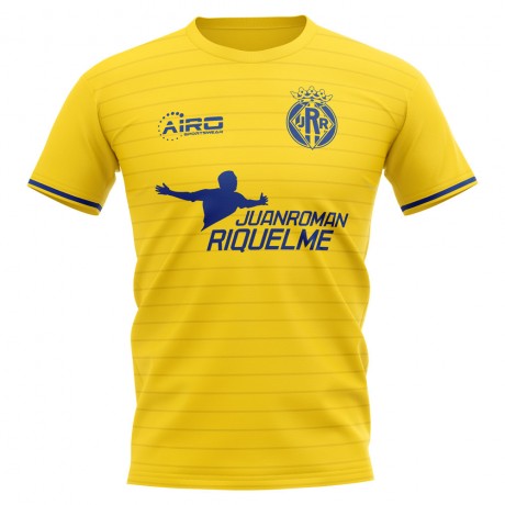 2025-2026 Villarreal Juan Roman Riquelme Concept Football Shirt - Kids