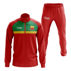 Benin Concept Football Tracksuit (Red)