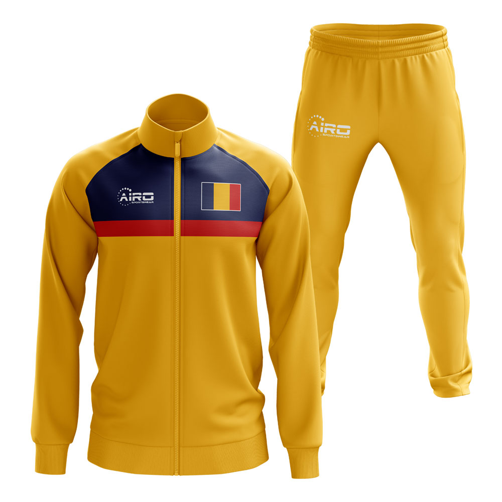 Chad Concept Football Tracksuit (Yellow)