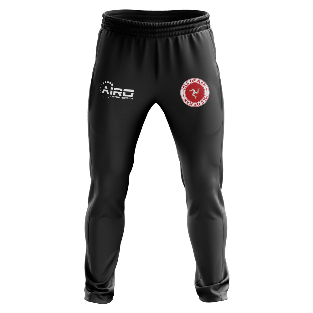 Isle Of Man Concept Football Training Pants (Black)