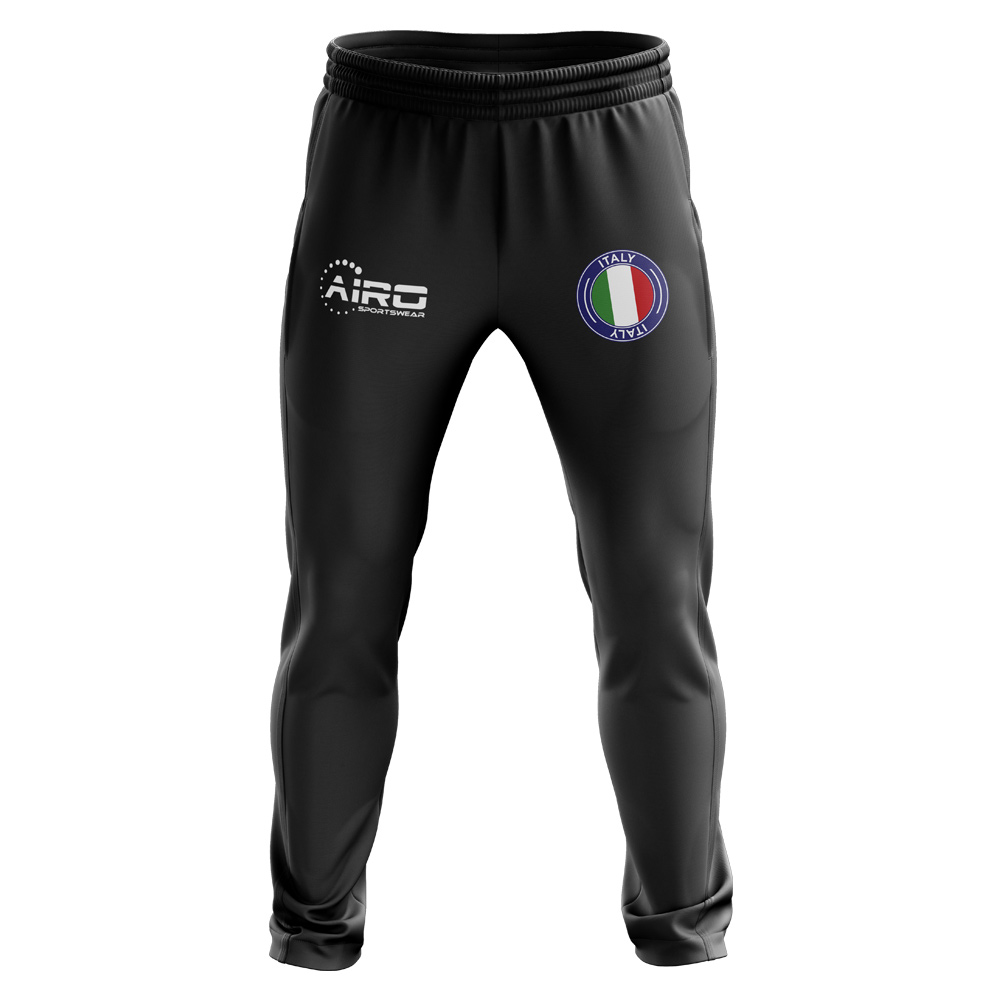 Italy Concept Football Training Pants (Black)