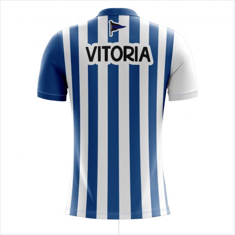 2023-2024 Deportivo Alaves Home Concept Football Shirt - Kids (Long Sleeve)