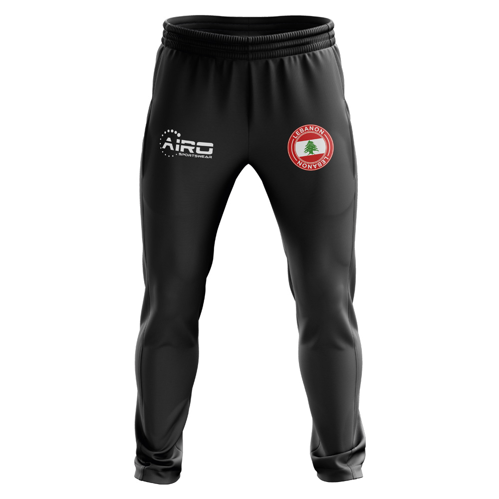 Lebanon Concept Football Training Pants (Black)