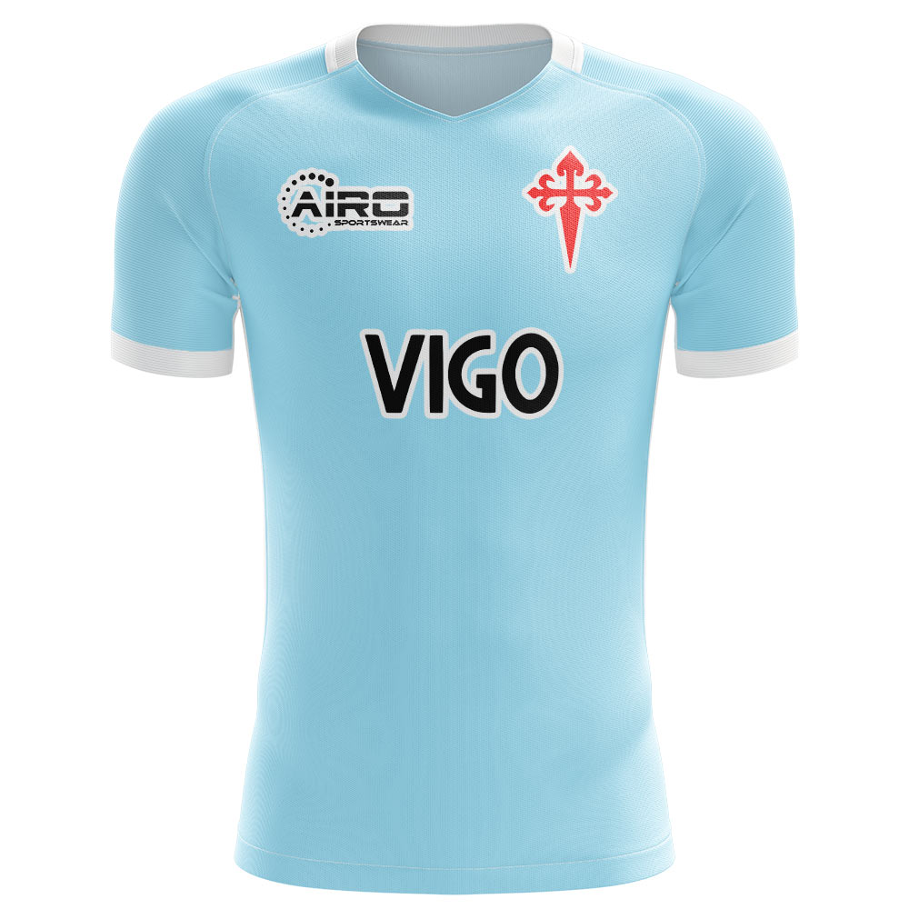 2023-2024 Celta Vigo Home Concept Football Shirt - Kids (Long Sleeve)