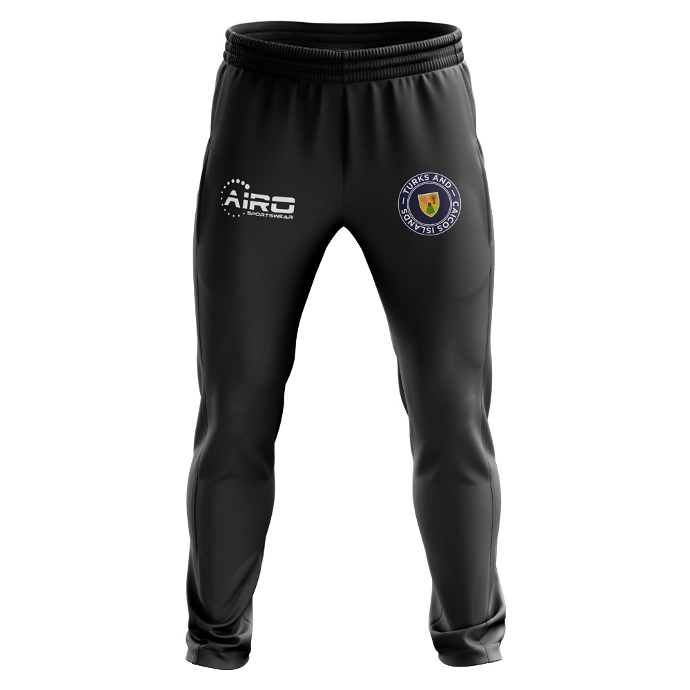Turks and Caicos Islands Concept Football Training Pants (Black)