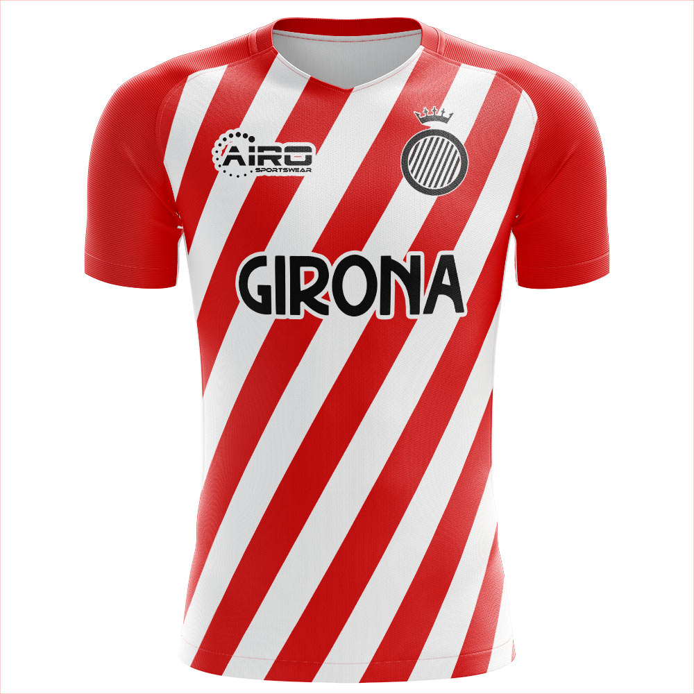 2025-2026 Girona Home Concept Football Shirt - Adult Long Sleeve
