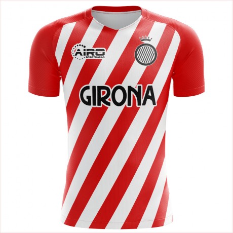 2025-2026 Girona Home Concept Football Shirt - Adult Long Sleeve