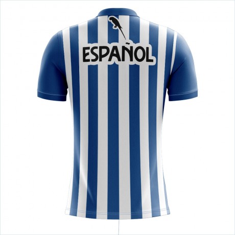 2023-2024 Espanyol Home Concept Football Shirt - Kids (Long Sleeve)