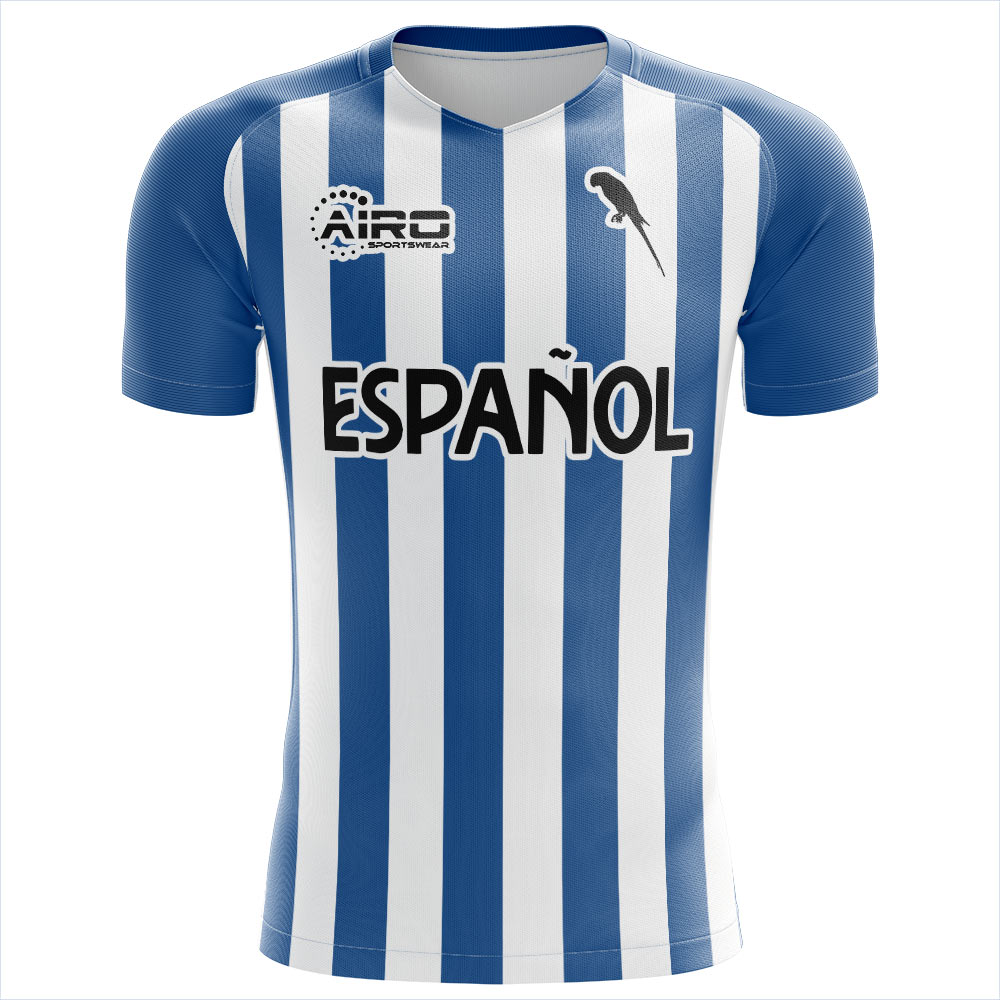 2023-2024 Espanyol Home Concept Football Shirt - Kids (Long Sleeve)
