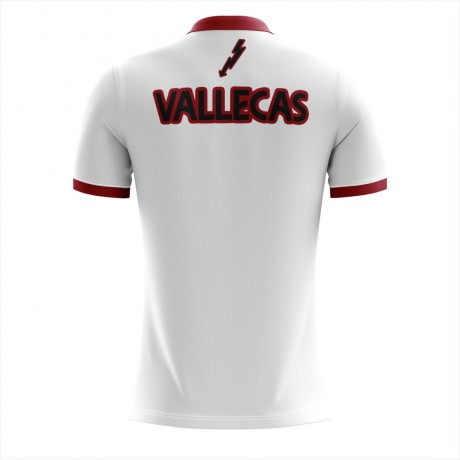 2023-2024 Rayo Vallecano Home Concept Football Shirt - Kids (Long Sleeve)