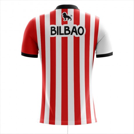 2023-2024 Athletic Bilbao Home Concept Football Shirt - Adult Long Sleeve