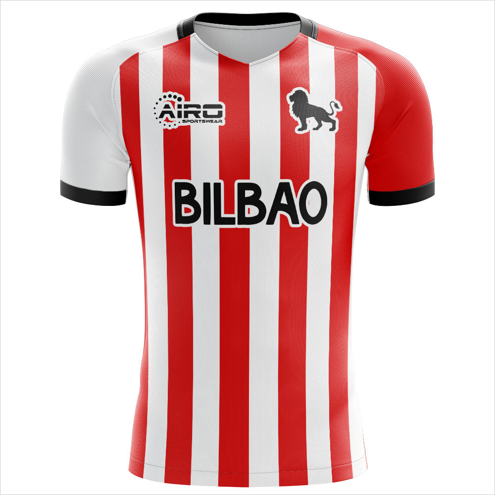 2023-2024 Athletic Bilbao Home Concept Football Shirt - Adult Long Sleeve