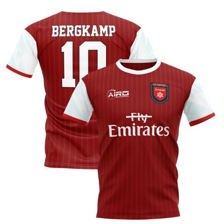 2023-2024 Dennis Bergkamp Home Concept Football Shirt - Kids (Long Sleeve)