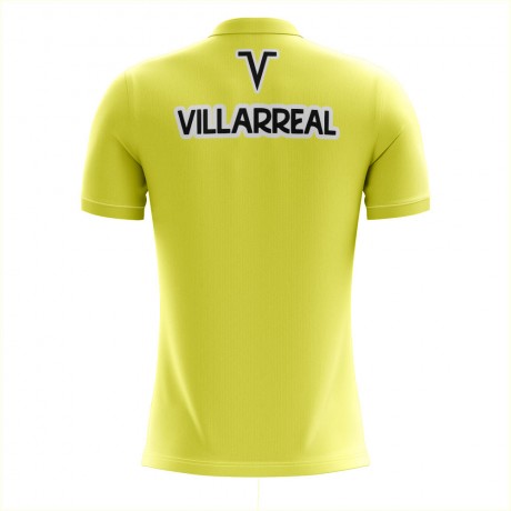 2023-2024 Villarreal Concept Training Shirt (Yellow) - Kids (Long Sleeve)