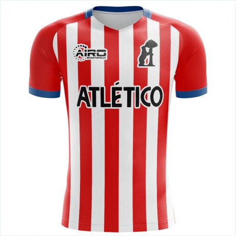 2023-2024 Atletico Concept Training Shirt (Red-White) - Little Boys