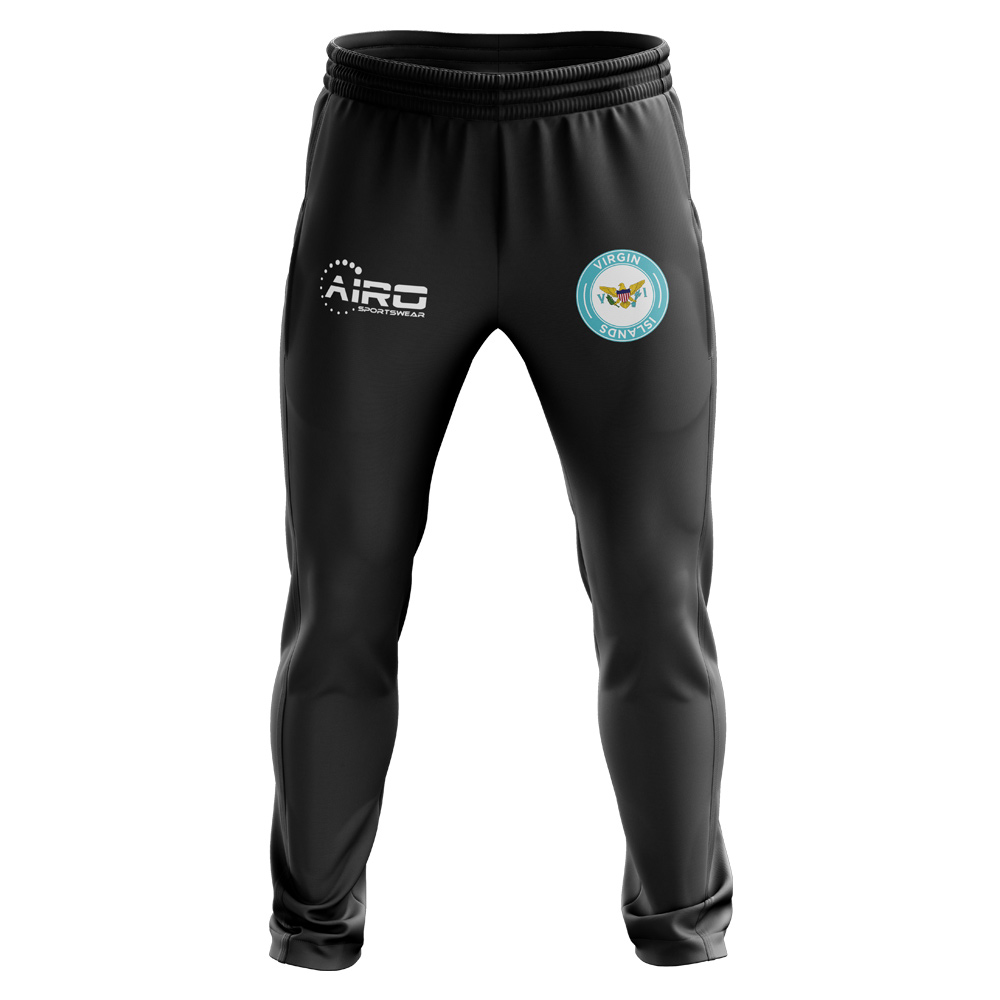 Virgin Islands US Concept Football Training Pants (Black)