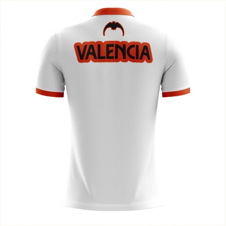 2023-2024 Valencia Home Concept Football Shirt - Womens