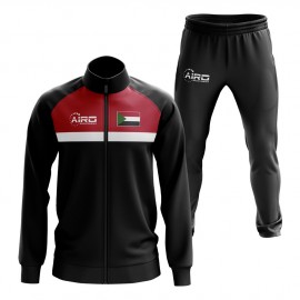 Sudan Concept Football Tracksuit (Black)