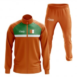 Ivory Coast Concept Football Tracksuit (Orange)