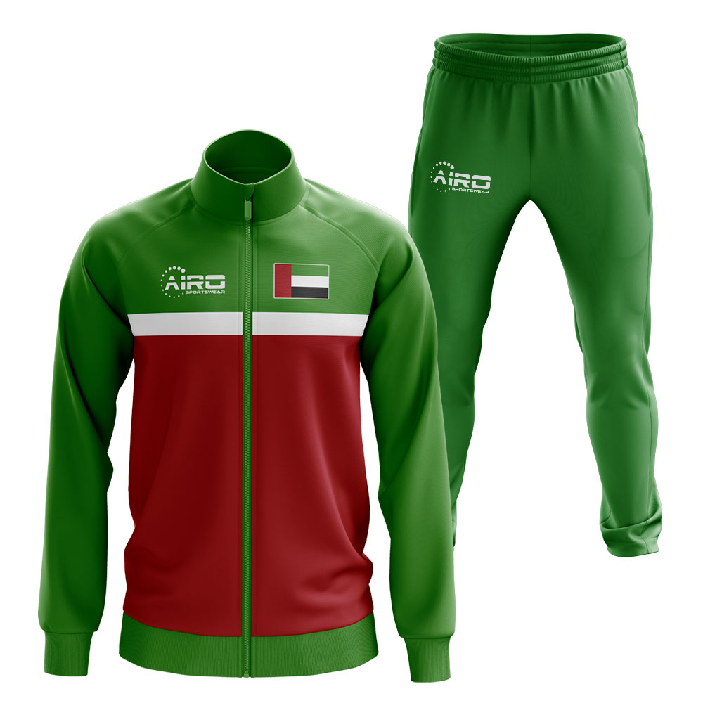 Uae Concept Football Tracksuit (Green)