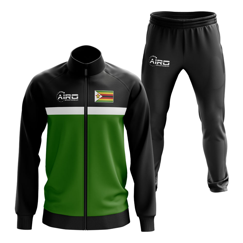 Zimbabwe Concept Football Tracksuit (Green)