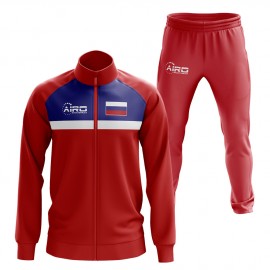 Russia Concept Football Tracksuit (Red)