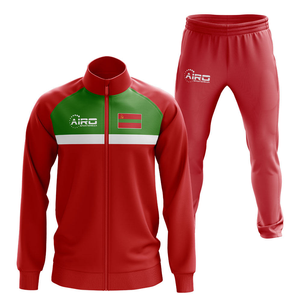 Trasnistria Concept Football Tracksuit (Red)