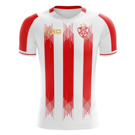2024-2025 Fk Crvena zvezda Home Concept Football Shirt - Womens