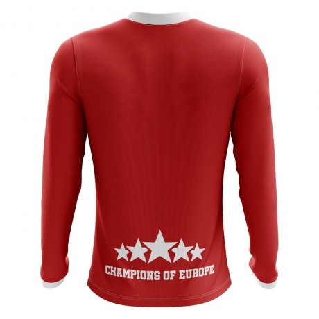 2023-2024 Liverpool 6 Time Champions Concept Football Shirt - Adult Long Sleeve
