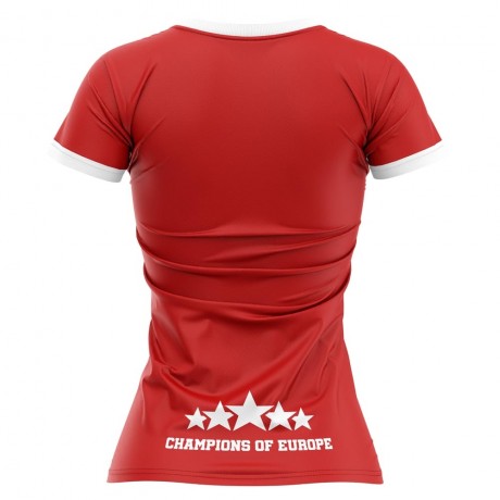 2023-2024 Liverpool 6 Time Champions Concept Football Shirt - Womens